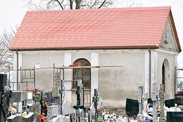 Remont Kaplicy Cmentarnej
